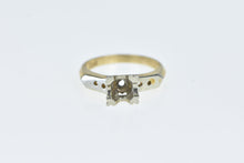 Load image into Gallery viewer, 14K NOS 5.75mm Vintage Engagement Setting Ring Yellow Gold