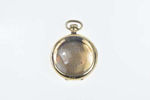 Yellow Gold Filled Wadsworth Referee 2888364 Pocket Watch Case