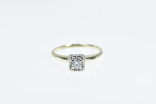 Load image into Gallery viewer, 14K 0.17 Ct Diamond 1940&#39;s Solitaire Engagement Ring Yellow Gold