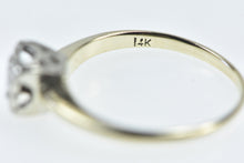 Load image into Gallery viewer, 14K 0.17 Ct Diamond 1940&#39;s Solitaire Engagement Ring Yellow Gold