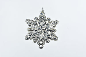 Sterling Silver 1971 Gorham Snowflake Christmas Star Ornament