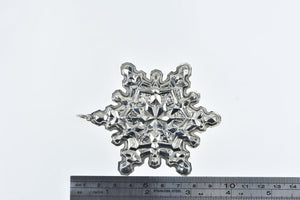 Sterling Silver 1971 Gorham Snowflake Christmas Star Ornament