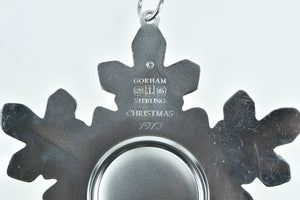 Sterling Silver 1973 Gorham Snowflake Christmas Star Ornament