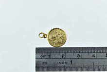 Load image into Gallery viewer, 18K Virgin Mary Christian Faith Symbol Religious Charm/Pendant Yellow Gold