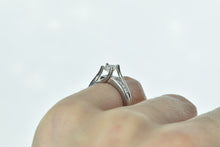 Load image into Gallery viewer, Platinum 1.31 Ctw Princess Cut Diamond Engagement Ring