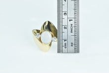 Load image into Gallery viewer, 14K Natural Opal 0.35 Ctw VS OMC Diamond Wave Ring Yellow Gold