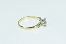 Load image into Gallery viewer, 14K 0.55 Ctw Diamond 1940&#39;s Engagement Ring Yellow Gold