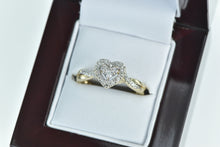 Load image into Gallery viewer, 10K 0.40 Ctw Diamond Heart Engagement Promise Ring White Gold