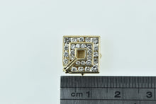 Load image into Gallery viewer, 14K 0.67 Ctw Diamond Square Slide Bracelet Charm/Pendant Yellow Gold