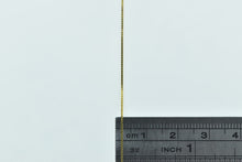 Load image into Gallery viewer, 14K 0.3mm Serpentine Chain Flat Wavy Link Necklace 16&quot; Yellow Gold