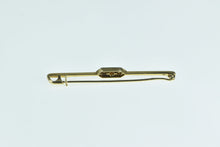 Load image into Gallery viewer, 14K Victorian OMC Rose Diamond Ornate Bar Pin/Brooch Yellow Gold