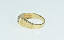 Load image into Gallery viewer, 14K 0.95 Ctw 1960&#39;s Diamond Men&#39;s Bypass Ring Yellow Gold