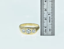 Load image into Gallery viewer, 14K 1.22 Ctw Three Stone Diamond Men&#39;s Ring Yellow Gold