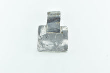 Load image into Gallery viewer, Sterling Silver Bumblebee Jasper Cat&#39;s Eye Southwestern Pendant
