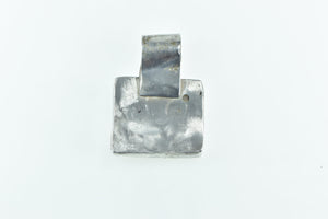 Sterling Silver Bumblebee Jasper Cat's Eye Southwestern Pendant