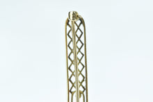 Load image into Gallery viewer, 14K Victorian Amethyst Seed Pearl Filigree Bar Pin/Brooch Yellow Gold