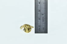 Load image into Gallery viewer, 14K Diamond 22k Gold Textured Nugget Pebble Ring Yellow Gold