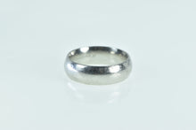 Load image into Gallery viewer, Platinum 5.9mm Vintage Simple Classic Wedding Band Ring