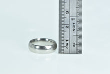 Load image into Gallery viewer, Platinum 5.9mm Vintage Simple Classic Wedding Band Ring