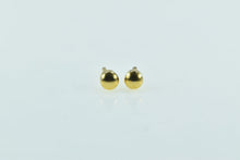 Load image into Gallery viewer, Gold Filled 4.1mm Vintage Round Domed Dot Stud Earrings