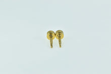 Load image into Gallery viewer, Gold Filled 4.1mm Vintage Round Domed Dot Stud Earrings