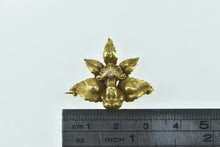 Load image into Gallery viewer, 14K Art Nouveau Diamond Lady Watch Hanger Pin/Brooch Yellow Gold