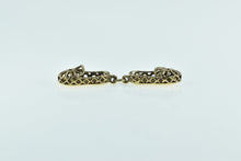 Load image into Gallery viewer, 9K Ornate Filigree Crochet Slipper Shoe Charm/Pendant Yellow Gold