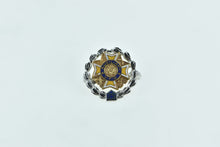 Load image into Gallery viewer, Sterling Silver 10k Gold Auxiliary VFW 25 Years Lapel Pin/Brooch