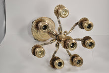 Load image into Gallery viewer, Sterling Silver Ornate 8 Stick Candelabra