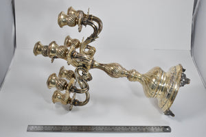 Sterling Silver Ornate 8 Stick Candelabra