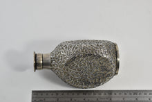 Load image into Gallery viewer, Sterling Silver 1940&#39;s Flower Tree of Life Filigree Pinch Bottle