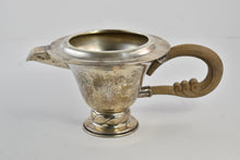 Load image into Gallery viewer, Sterling Silver Mexican K Monogram Wood Handled Pitcher