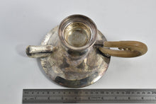 Load image into Gallery viewer, Sterling Silver Mexican K Monogram Wood Handled Pitcher