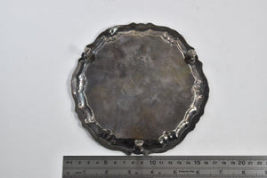 Sterling Silver British Pre 1822 Family Crest Plate