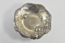 Load image into Gallery viewer, Sterling Silver Simpson Hall Miller Repousse Rose Candy Dish