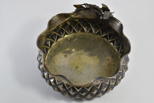 Load image into Gallery viewer, Sterling Plated Mid Century Strawberry Design Checkered Bowl