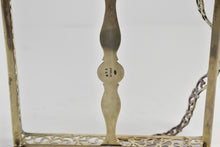 Load image into Gallery viewer, Sterling Silver Ornate Pierced Scroll Filigree Napkin Basket