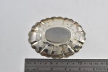 Load image into Gallery viewer, Sterling Silver Scalloped L Bros Candy Ring Oval Dish