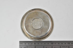 Sterling Silver 1963 Greek 30 Drachmai Coin Ash Tray