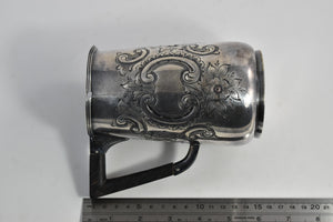 Sterling Silver EG Webster & Son Ornate Floral Scroll Engraved Creamer