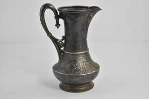 Sterling Silver Ornate Greek Mythology Motif Pitcher Creamer