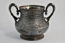 Load image into Gallery viewer, Sterling Silver Ornate Greek Mythology Motif Sugar Bowl