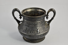 Load image into Gallery viewer, Sterling Silver Ornate Greek Mythology Motif Sugar Bowl