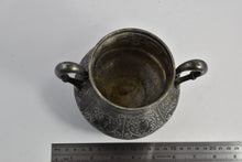 Load image into Gallery viewer, Sterling Silver Ornate Greek Mythology Motif Sugar Bowl