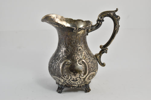 Sterling Silver Barker Brothers Silver Ltd Creamer Pitcher