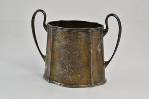 Sterling Silver JE Caldwell & Co Sugar Vine Engraved