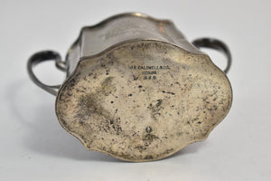 Sterling Silver JE Caldwell & Co Sugar Vine Engraved