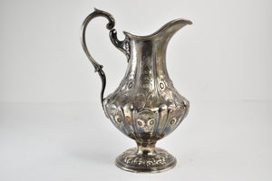 Sterling Silver JD Caldwell & Co Ornate Sunflower Creamer