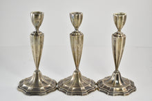 Load image into Gallery viewer, Sterling Silver Black Starr &amp; Frost Weighted Candle Stick Set (3x)