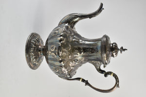 Sterling Silver JD Caldwell & Co Ornate Sunflower Tea Pot